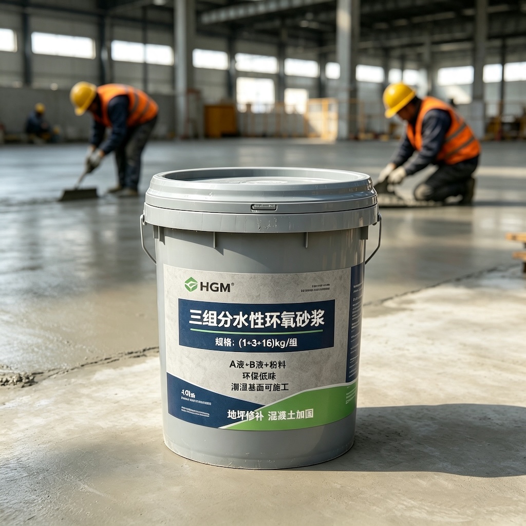 彭阳三组份水性环氧砂浆